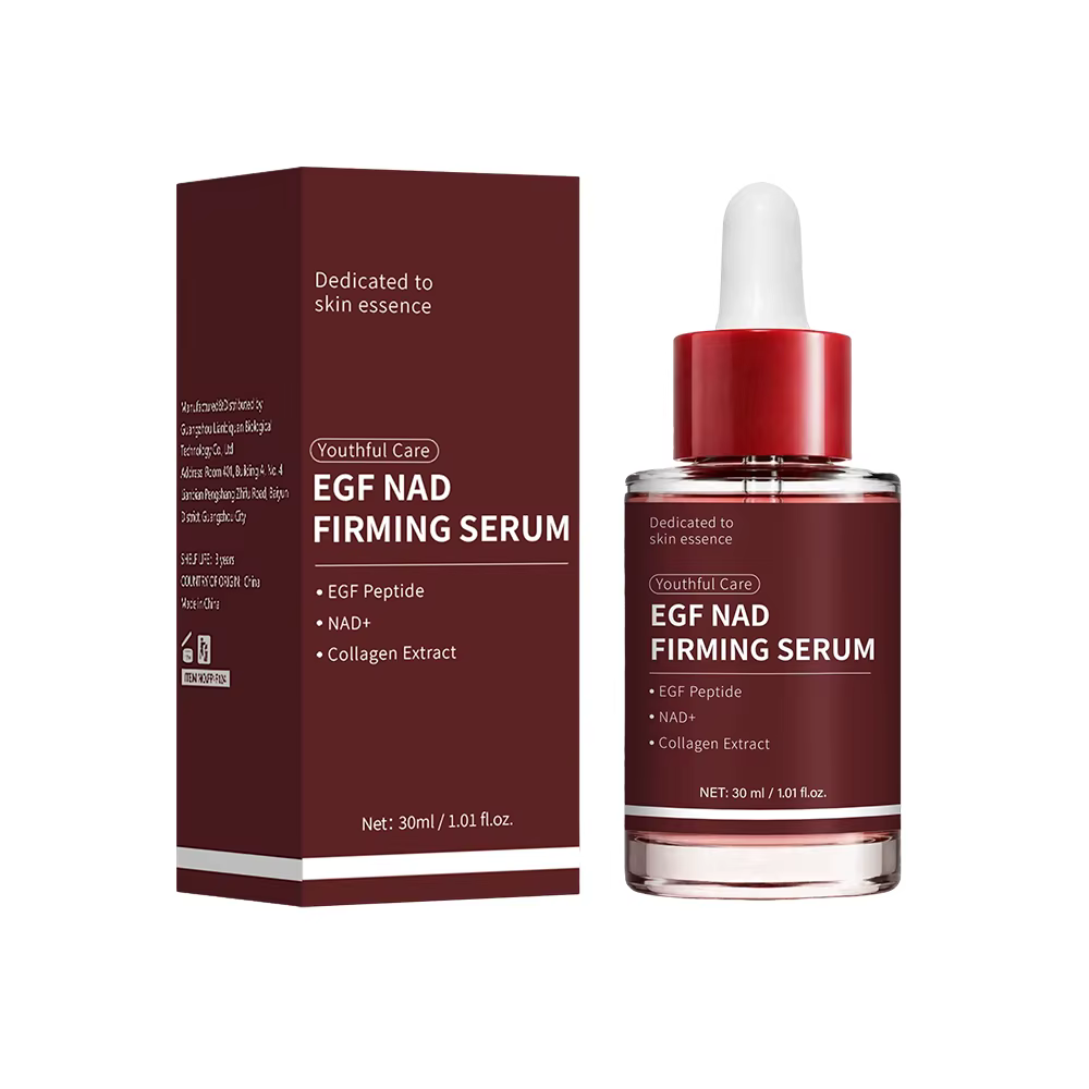 Sérum raffermissant NAD EGF pour femmes, sérum boostant l'éclat et le repulpement, soigne l'apparenc