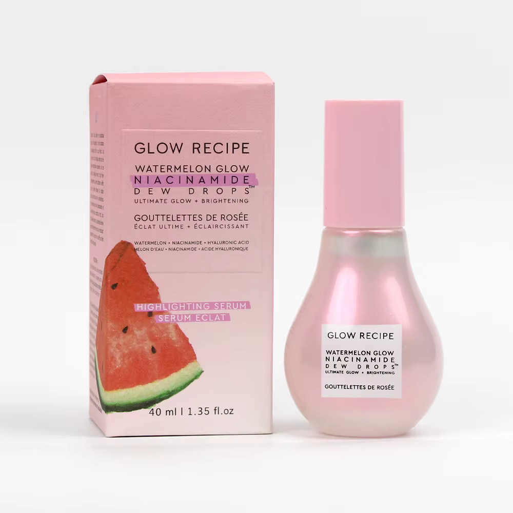 Gouttes de rosée WaterNeutrGlow Niacinamide, apprêt de maquillage, minimiseur de pores, sérum de nia