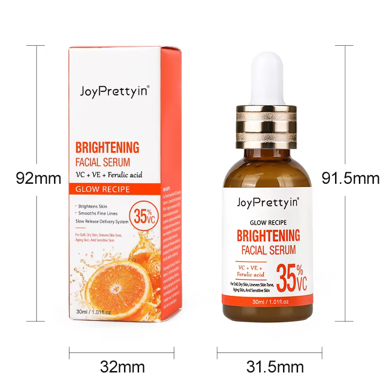 Sérum blanchissant pour le visage à la vitamine C, estompe les taches foncées, acide hyaluronique, r