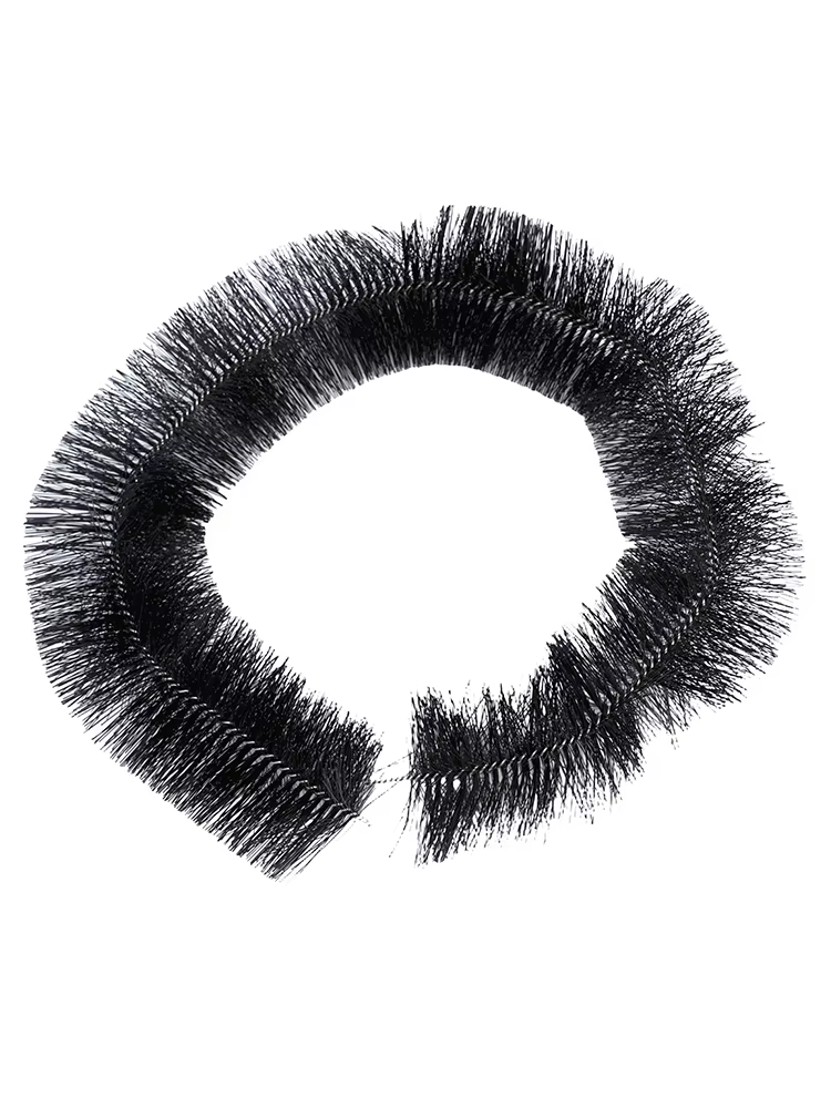 Brosse de gouttière 100mm x 1m, nettoyeur de feuilles de toit, filtre de brindille robuste, Protecti