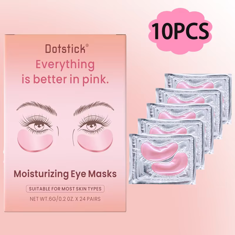 💖   10 patchs hydratants roses pour les yeux |   Soins oculaires hydratants et revitalisants pour ra