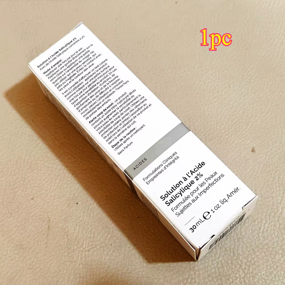 1/2/3 pièces nouvel acide salicylique 2%/Alpha Arbutine 2% Solution de Peeling de maquillage pour le
