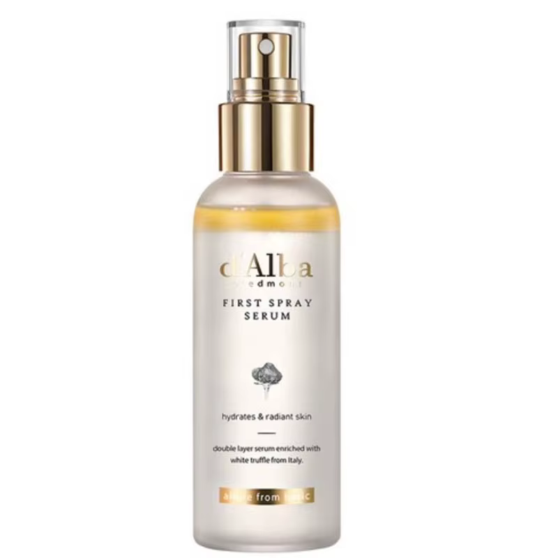 DAlba Corée Sérum Tonique à la Truffe Blanche 100ml, Spray Fixateur Visage Hydratant et Nourrissant,