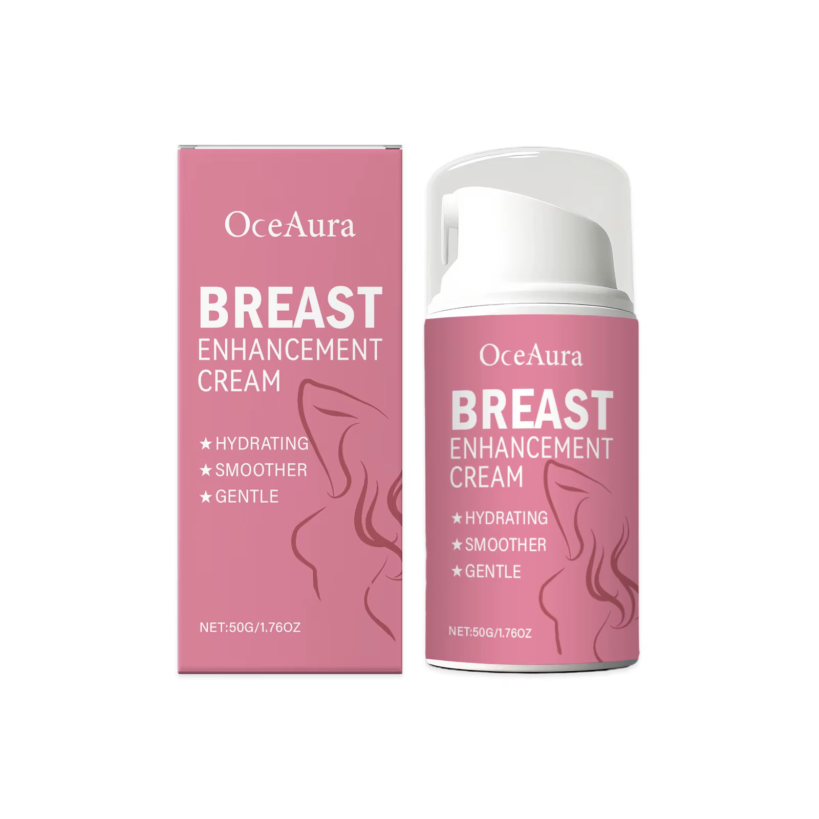Crème raffermissante pour les seins avec acide hyaluronique rétinol pour femmes, hydratant en profon