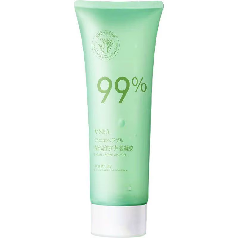 Gel hydratant à l'aloe vera 100g, crème hydratante pour le visage, réparation après soleil, gel apai