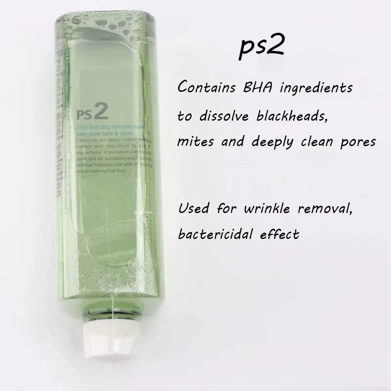 4 en 1 Aqua Peeling Solution Hydrafaciale Sérums pour le nettoyage du visage Hydra Dermabrasion Solu