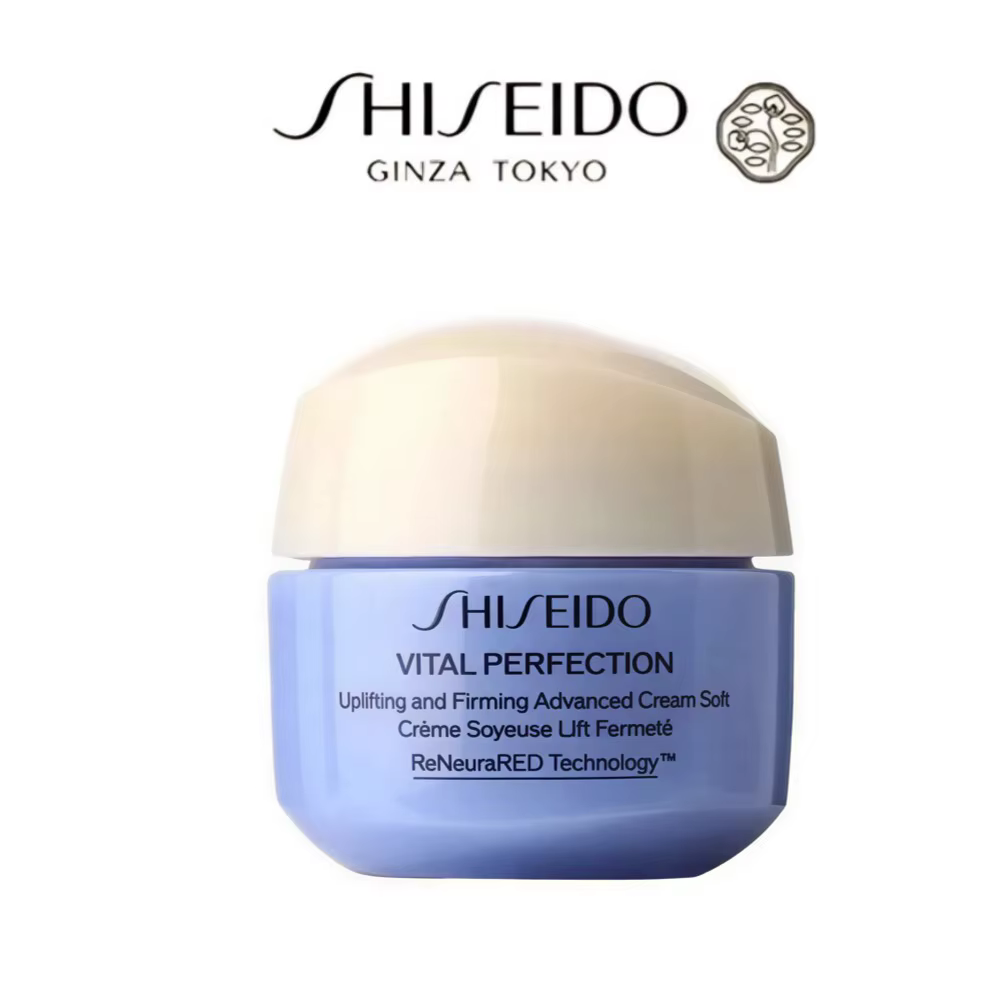 SHISEIDO Vital Perfection Cream SPF 30 (15 ml/50 ml), pour peaux normales à sèches – Liftes et ferme
