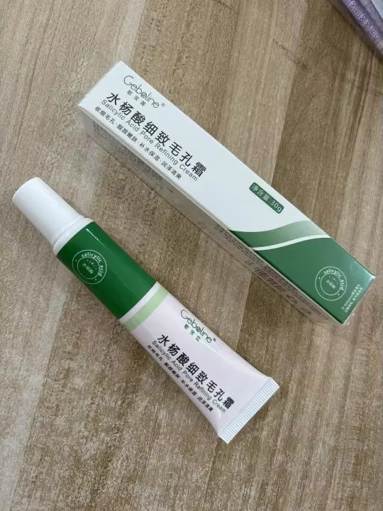 Crème de rétrécissement des pores à l'acide salicVAC, élimination rapide des grands pores, élimine l