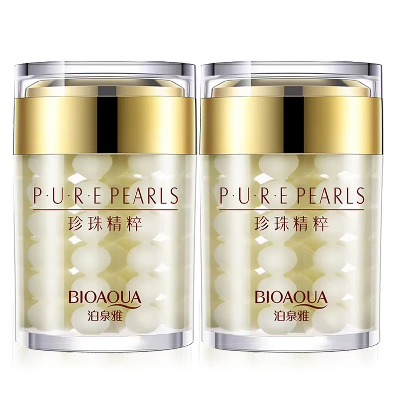 1pc BIOAQUA Pure perle crème pour le visage hydratant peau raffermissant hydratant crème pour le vis