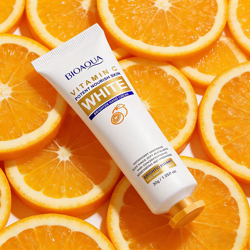 1/2 pièces Crème pour les mains BIOAQUA à la vitamine C, blanchissante, hydratante, nourrissante, an