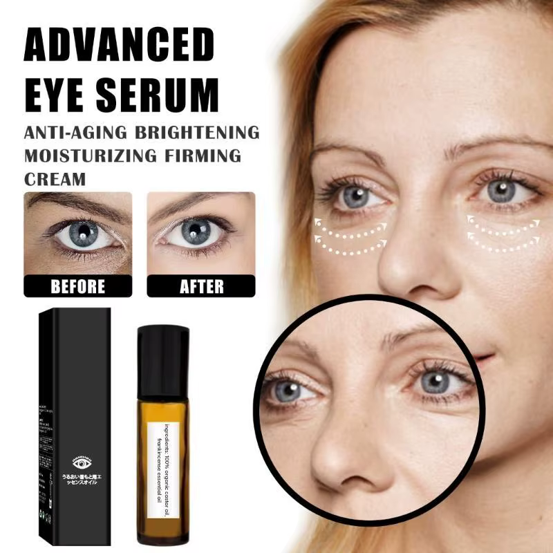 831E SERUMS OEUX Sous Crème à rouleaux pour les yeux avec l'huile ricin Matteriseur Crème hydratante