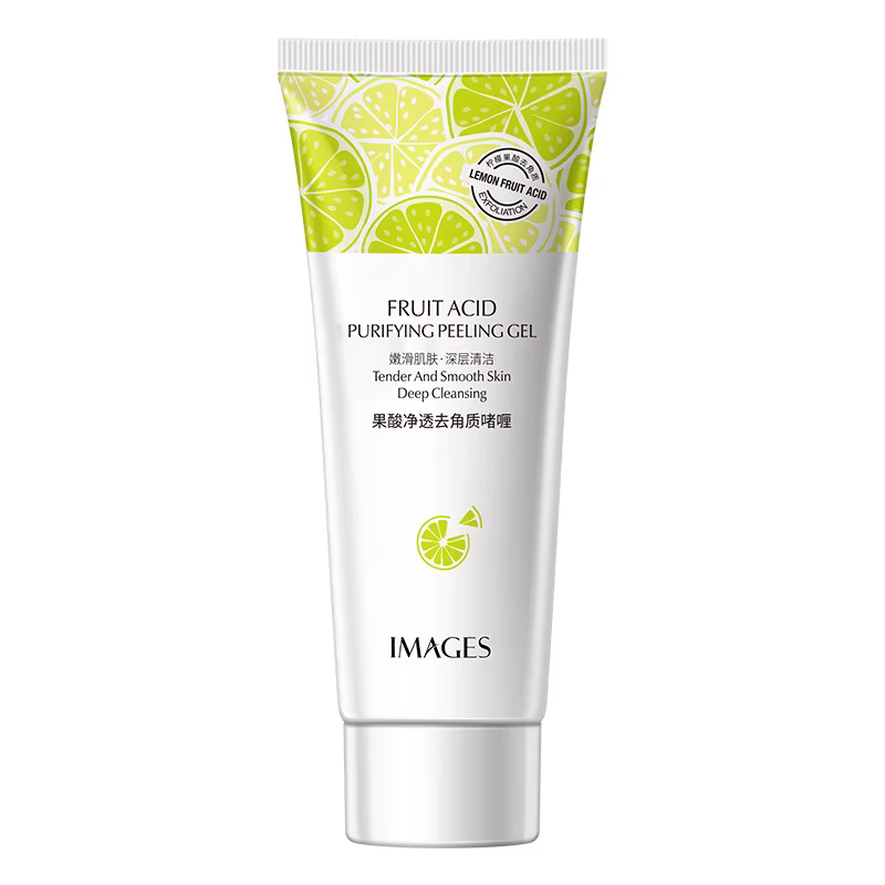 Gel exfoliant aux acides de fruits naturels, crème de gIslande nettoyante pour le visage, nettoyage 