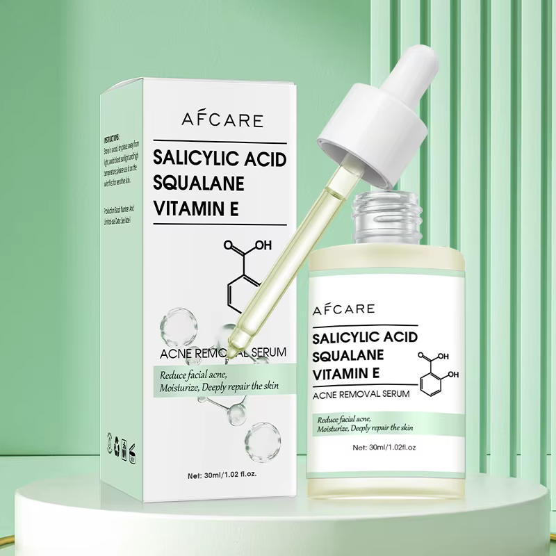 Le sérum pour le visage à l'acide salicylique doux aide à réduire l'excès de l'huile Affiner les por