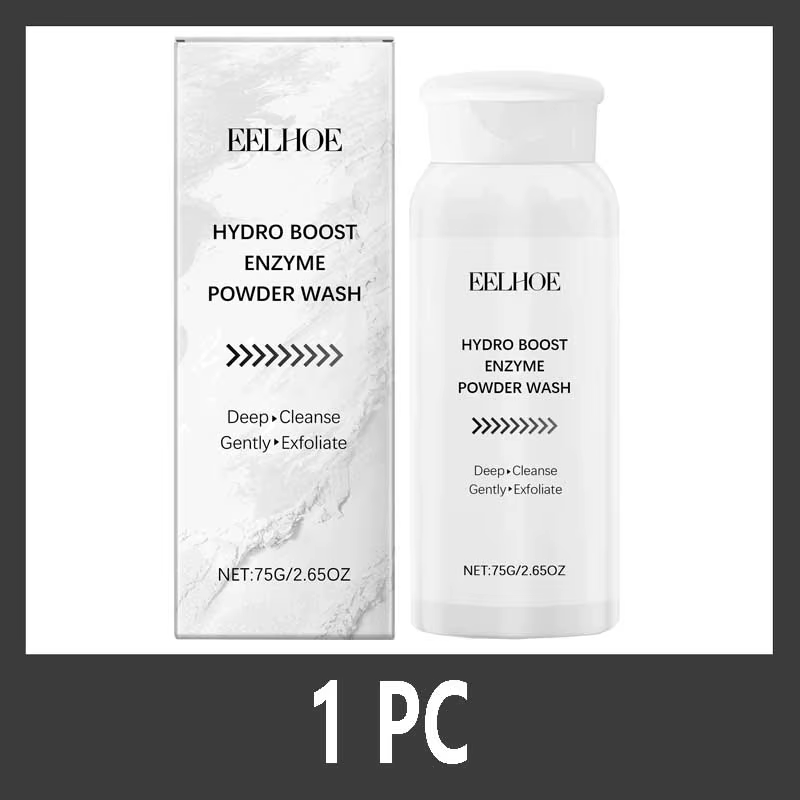 Poudre nettoyante enzymatique pour le visage 75g – Nettoyant exfoliant doux pour peaux sensibles – É