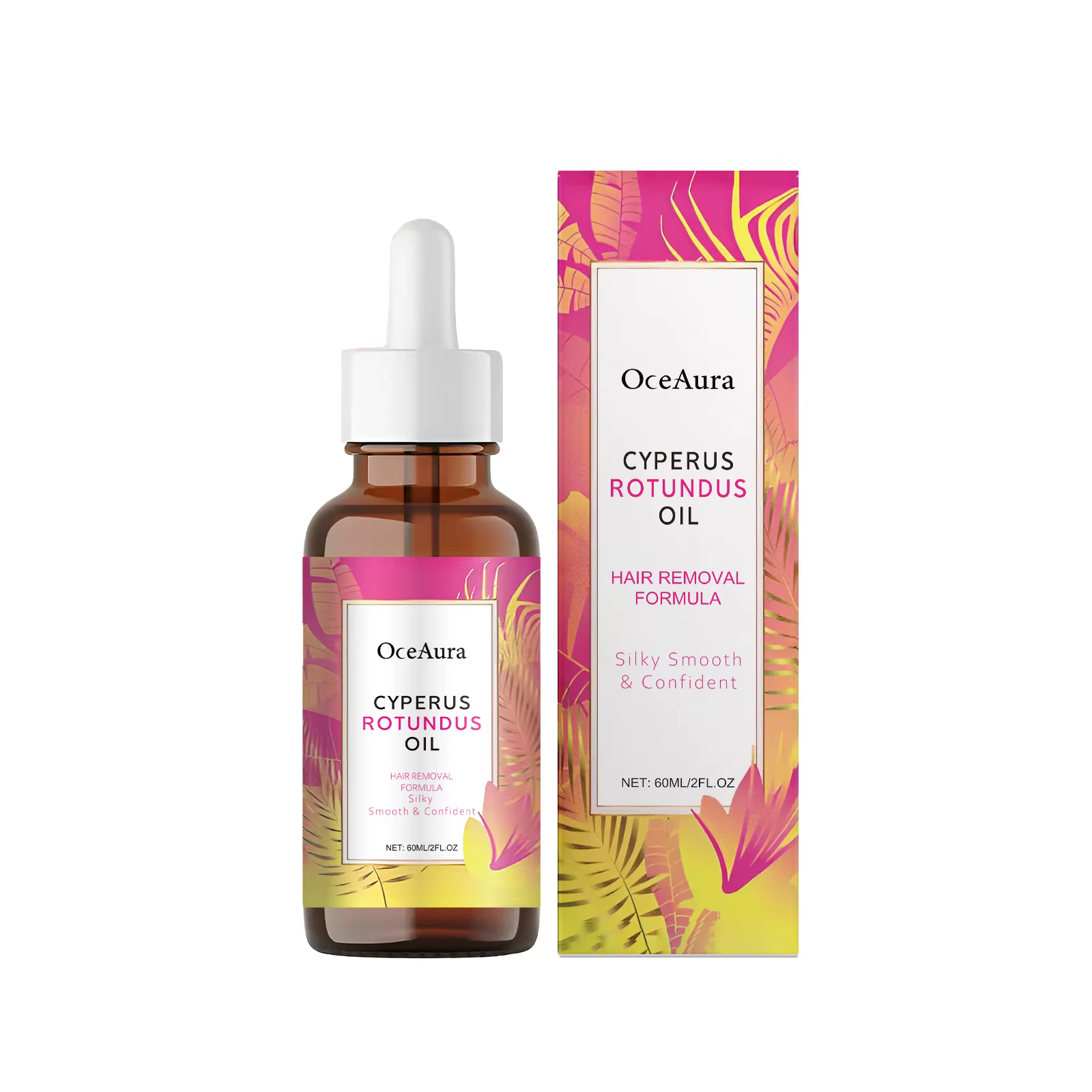 Huile Essentielle Dépilatoire OceAura : Soin Doux de la Peau, Nettoyage, Épilation, Hydratation, Hui