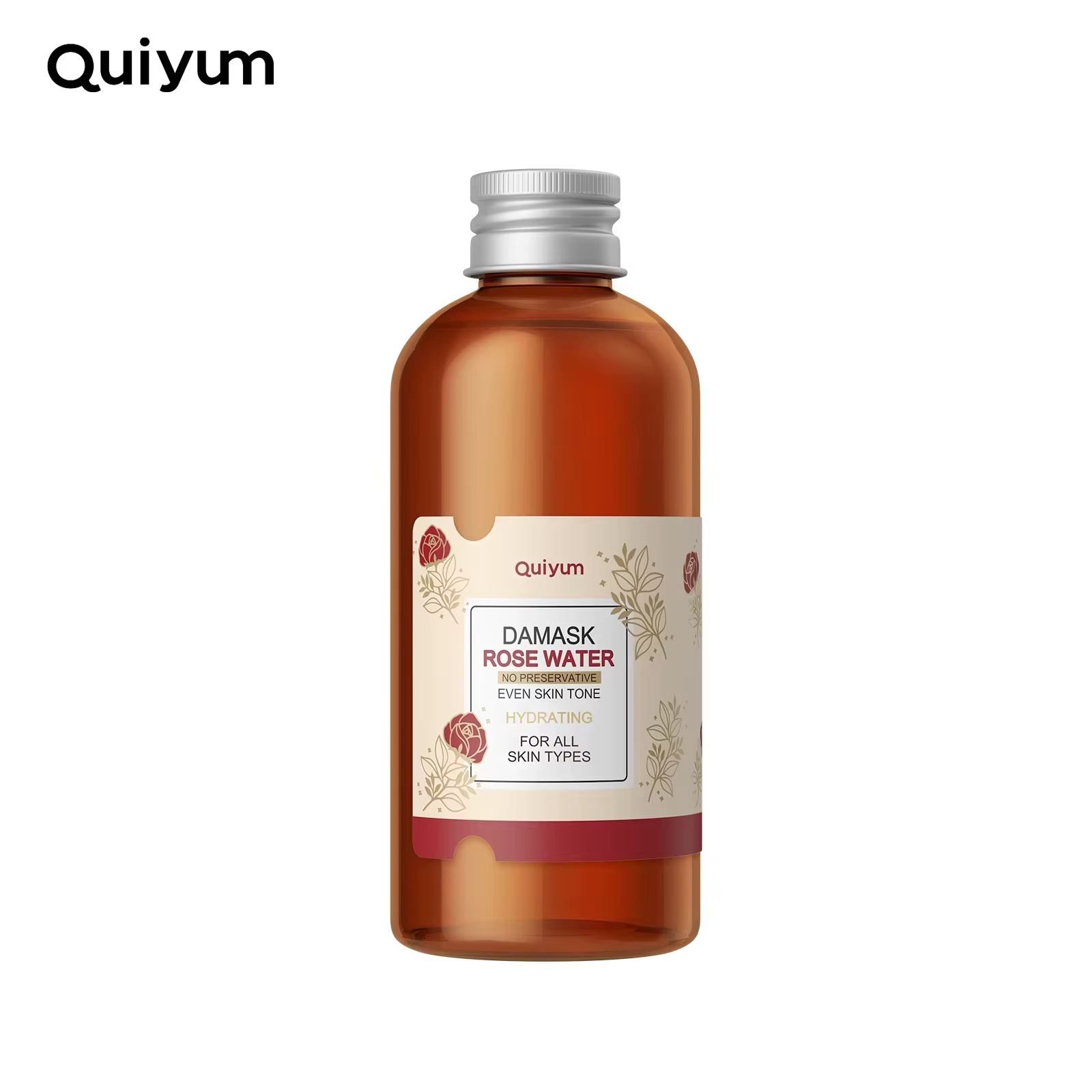 Eau de Rose pour le visage, Toner pour le visage, Essence de pétales de Rose organiques, sérum hydra