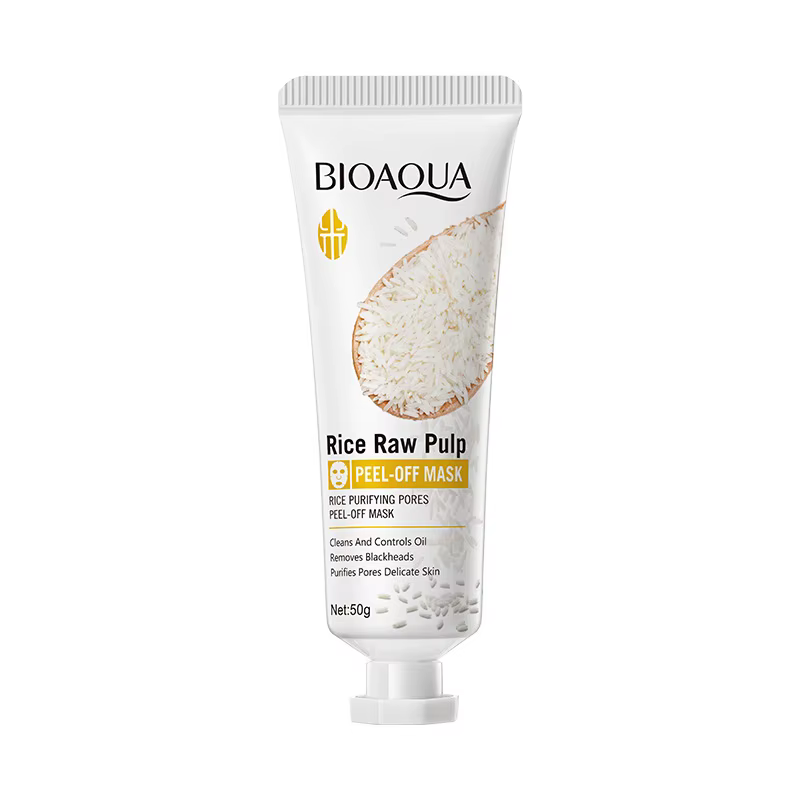 BIAOQUA riz blanc visage Peeling masque hydratant enlever points noirs blanchissant Anti-âge Anti-ri