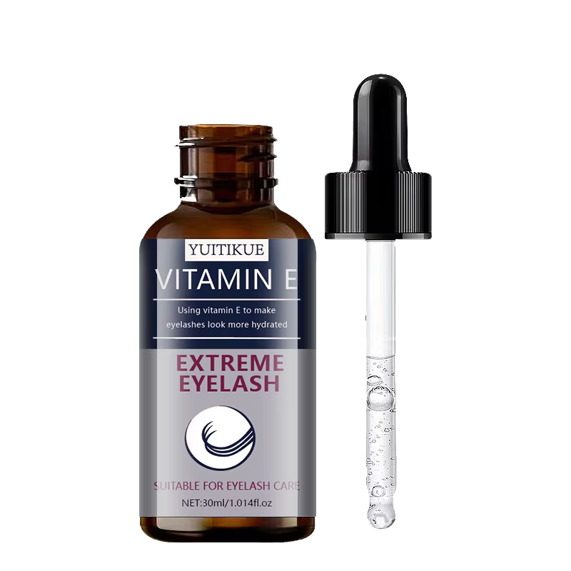 Sérum de soin des cils extrême à la vitamine E YUITIKUE |   Pour des cils hydratés et nourris |   So