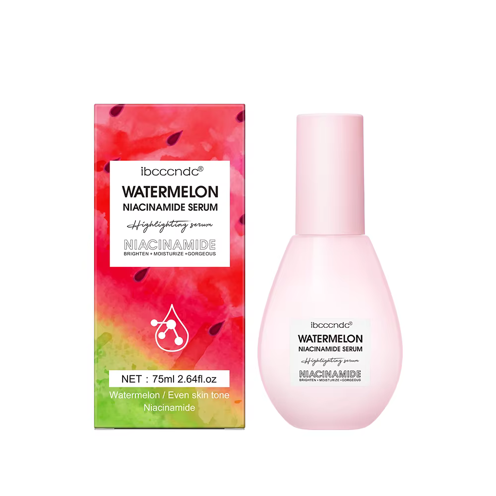 Nouveau pastèque lueur Niacinamide rosée gouttes sérum maquillage apprêt crème léger sérum pour le v