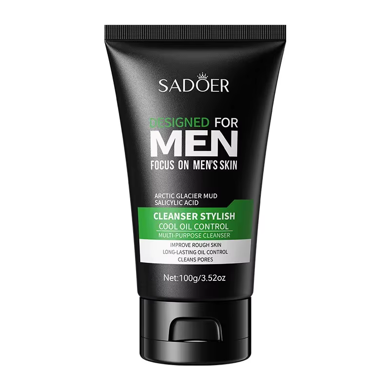 Nettoyant visage pour hommes, nettoyage en profondeur, contrôle du sébum, hydratant, élimination des