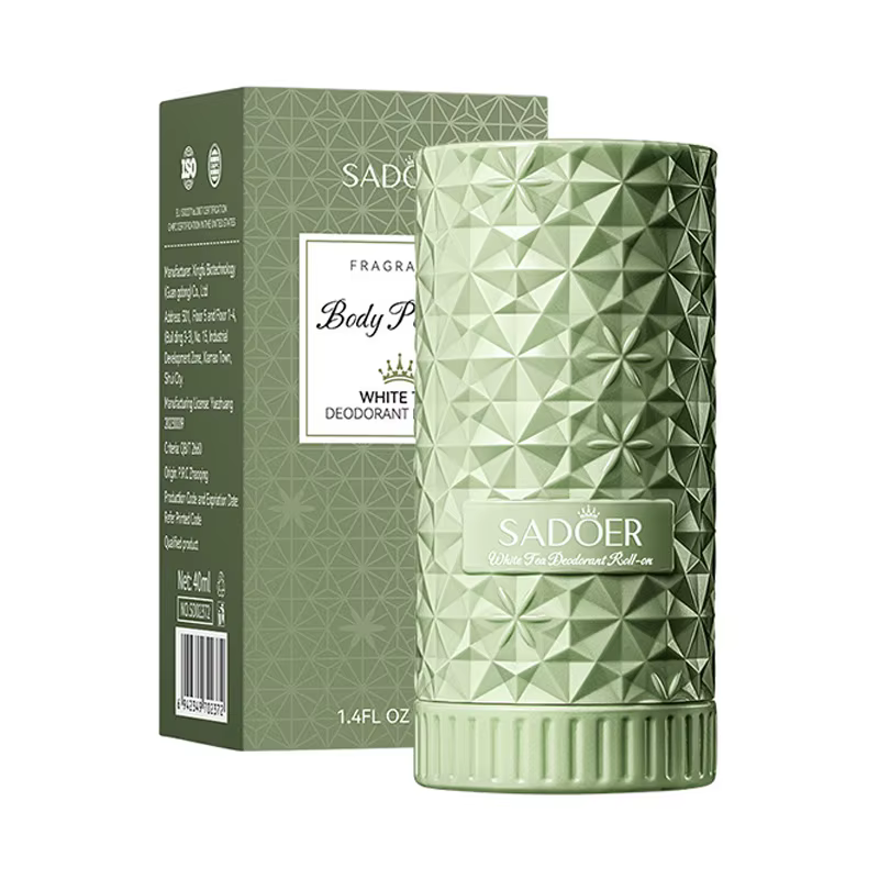 SADOER parfumé Anti odeur crème pour le corps rouleau-On perles Anti-transpiration inodore parfum ai