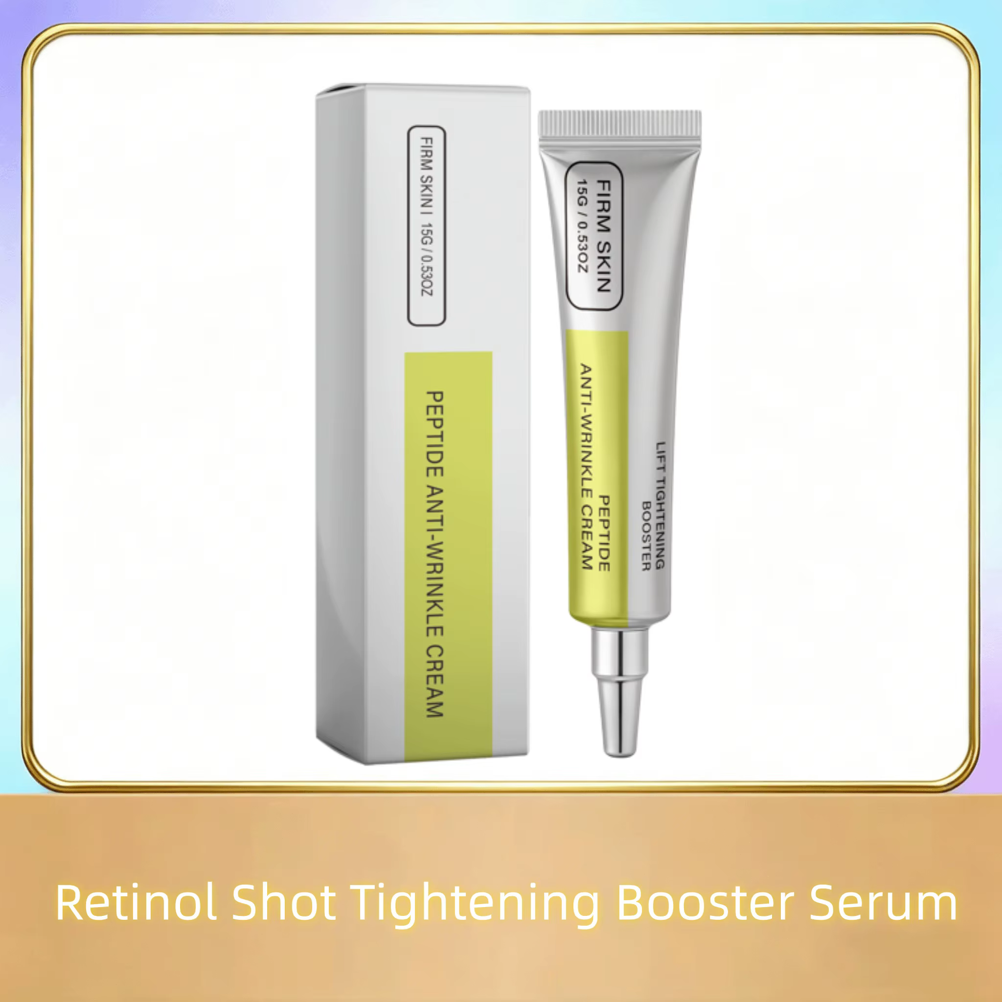 Sérum Booster à la Rétinol Anti-rides, Minimise les Pores, Réduit les Ridules, Soin Antioxydant Hydr