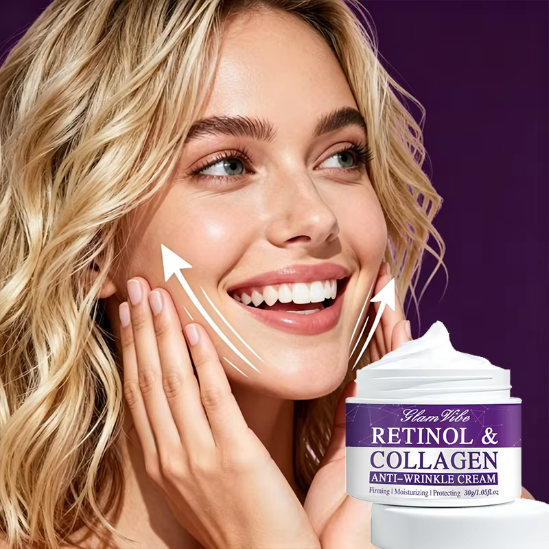La crème anti-rides apporte des nutriments à la peau, laissant la peau du visage plus lisse, plus hy