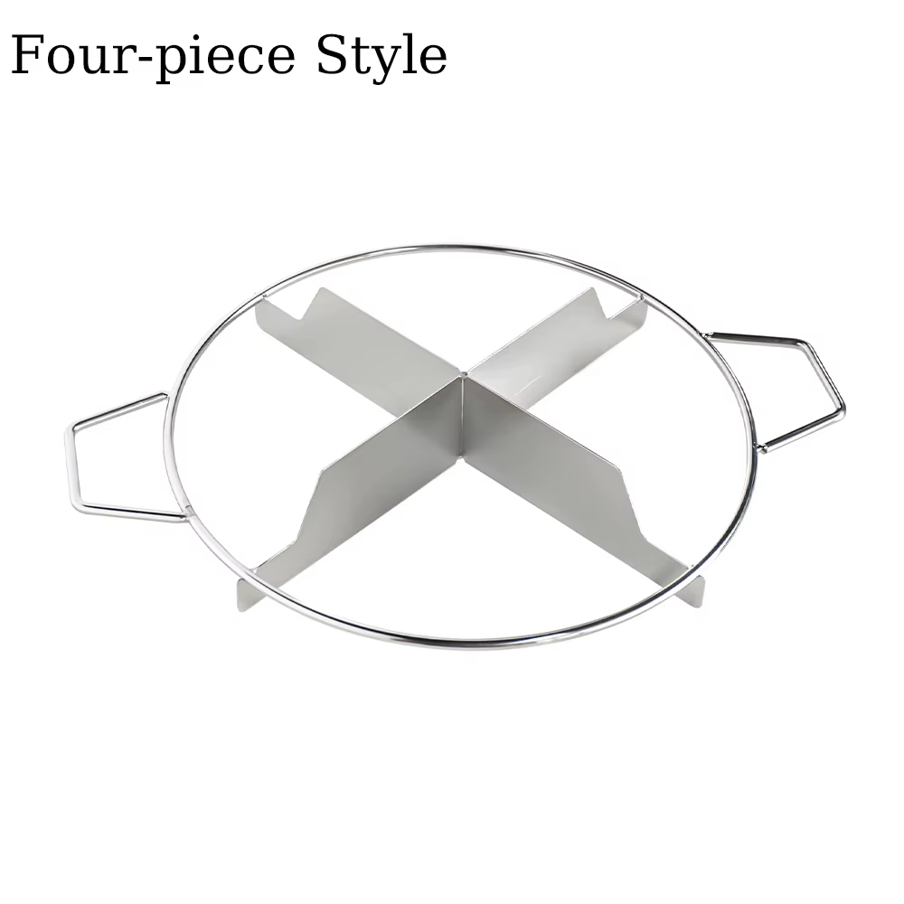 Coupe-gâteau et trancheuse en acier inoxydable, 4 à 10 pièces, trancheuse à pâtisserie, trancheuse à