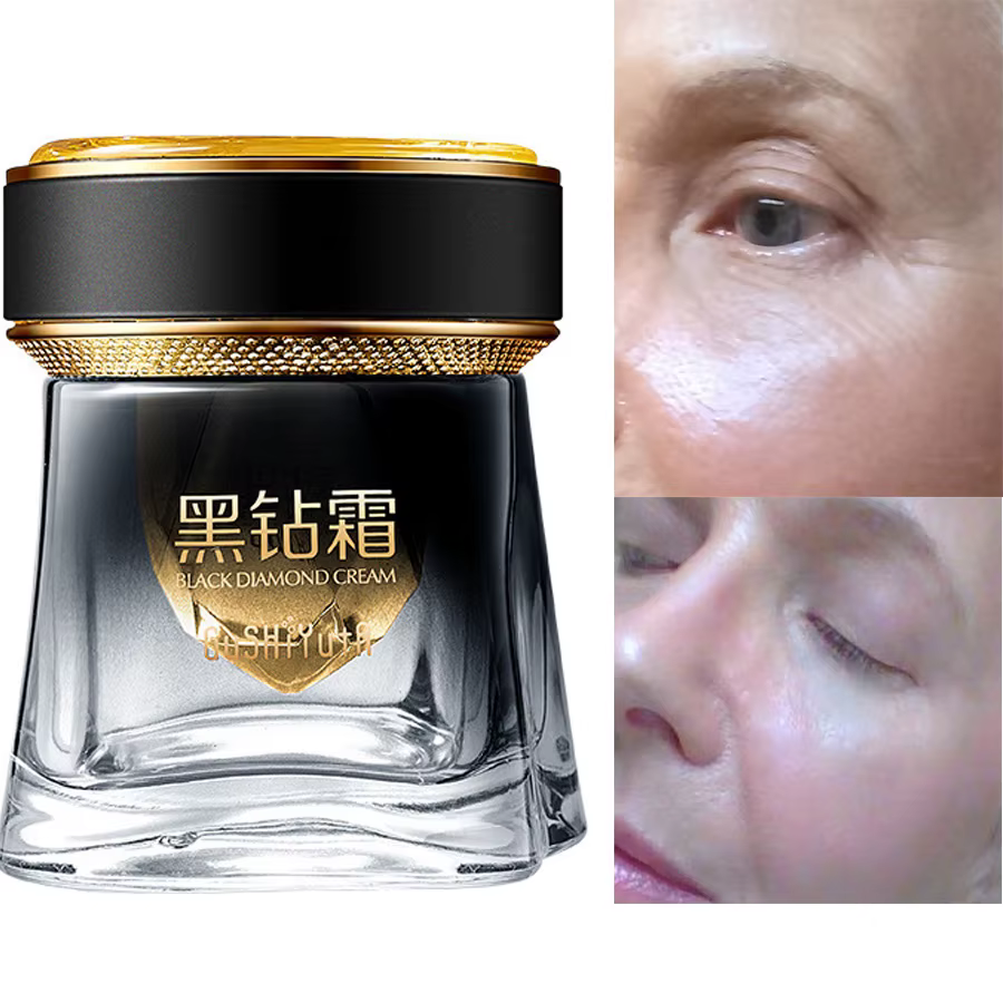 Crème Visage Hydratante et Raffermissante à l'Extrait d'Algues et Feuille d'Or 50g - Contrôle du Séb