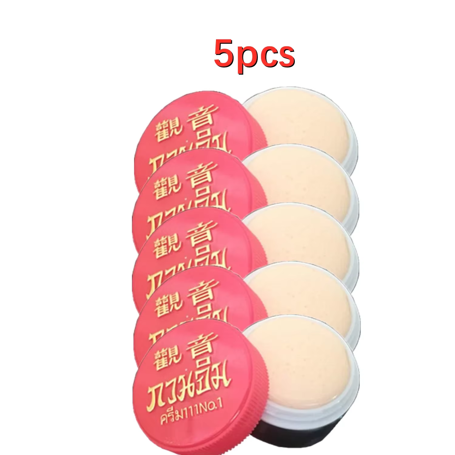 Crème blanchissante puissante pour l'élimination des taches de rousseur, 5 pièces, thaïlande, élimin
