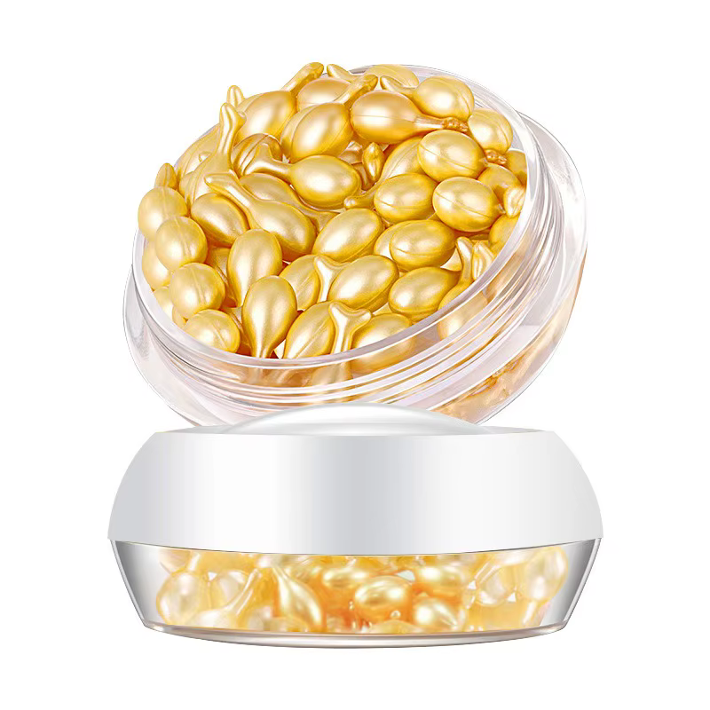 Capsules d'acide hyaluronique, sérum réparateur hydratant pour le visage, Anti-rides, raffermissant,