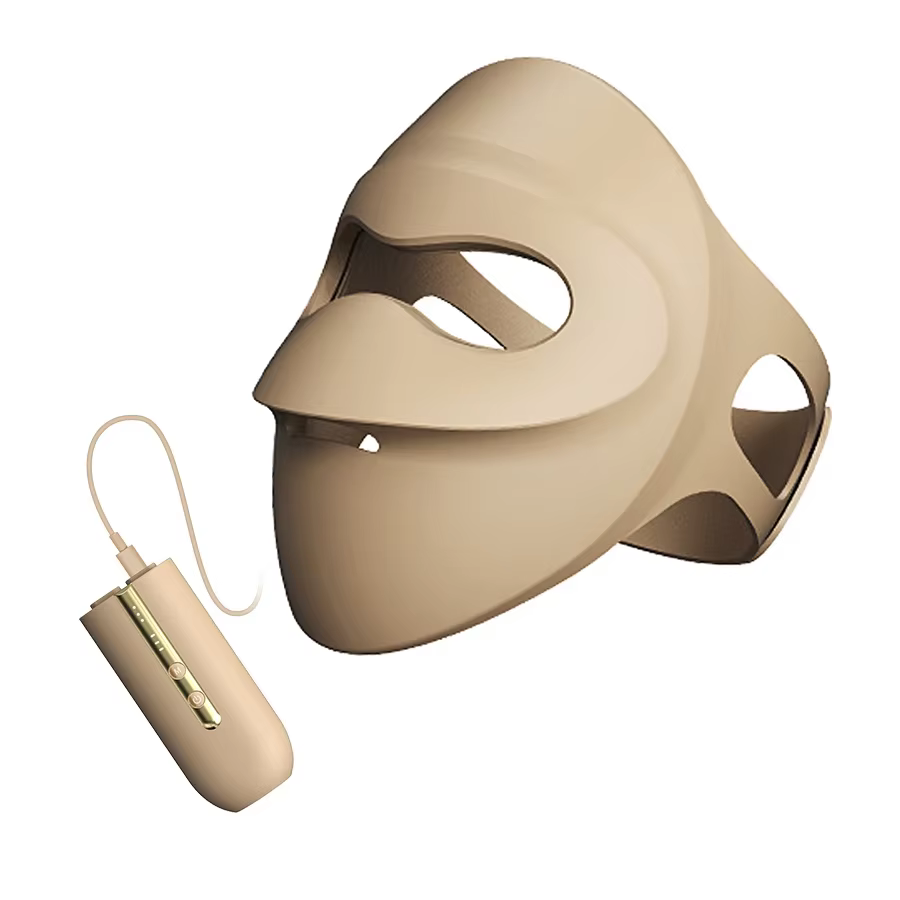 Masque Facial LED NIR, thérapie à la lumière rouge et verte, matrice de photons, masque Facial LED, 