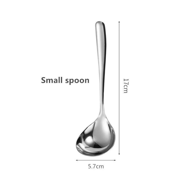 Cuillère UNIS issante en acier inoxydable à long manche, louche à soupe, cuillère coréenne, ustensil