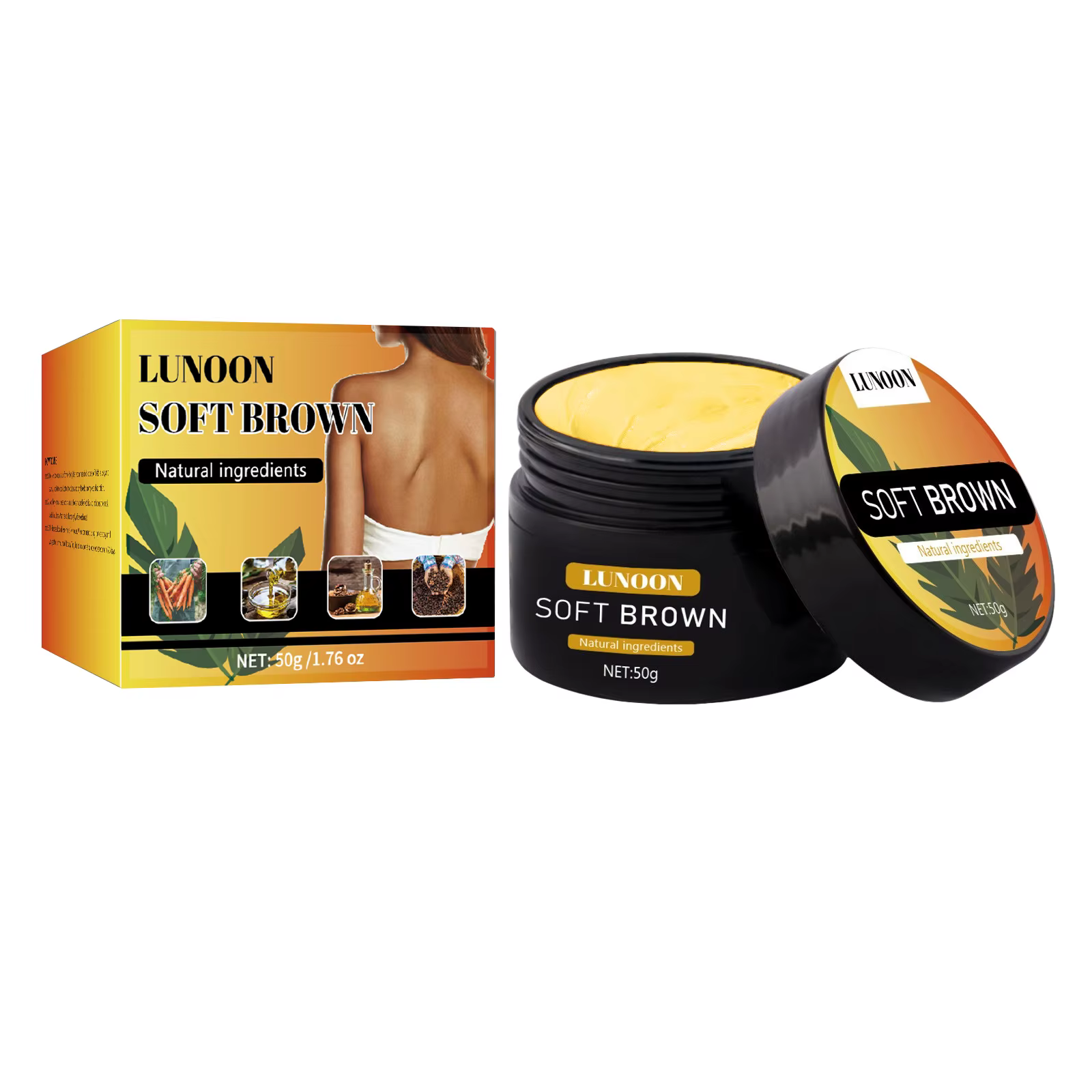 Crème de bronzage, protection contre les radiations, nourrissante, crée un effet de noircissement na
