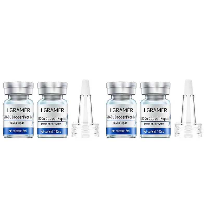 Sérum aux peptides de cuivre GHK-Cu pour le visage - Réparateur, raffermissant, stimulant la product