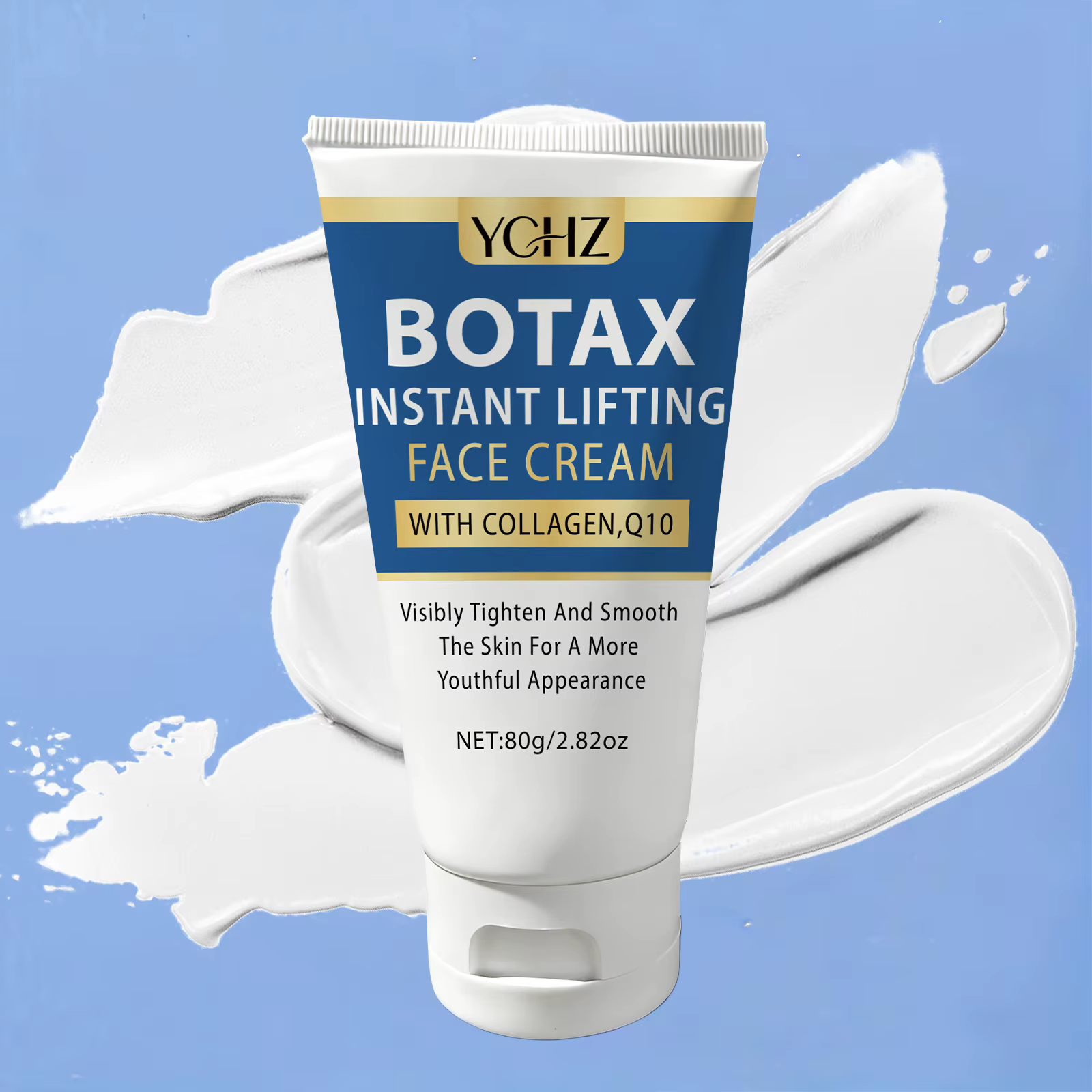 Crème liftante instantanée pour le visage Botax, raffermit et lisse la peau, contient du collagène, 