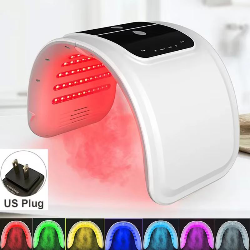 Masque de luminothérapie à LED PDT, 7 couleurs, outils de soins de la peau, beauté, santé, masques q