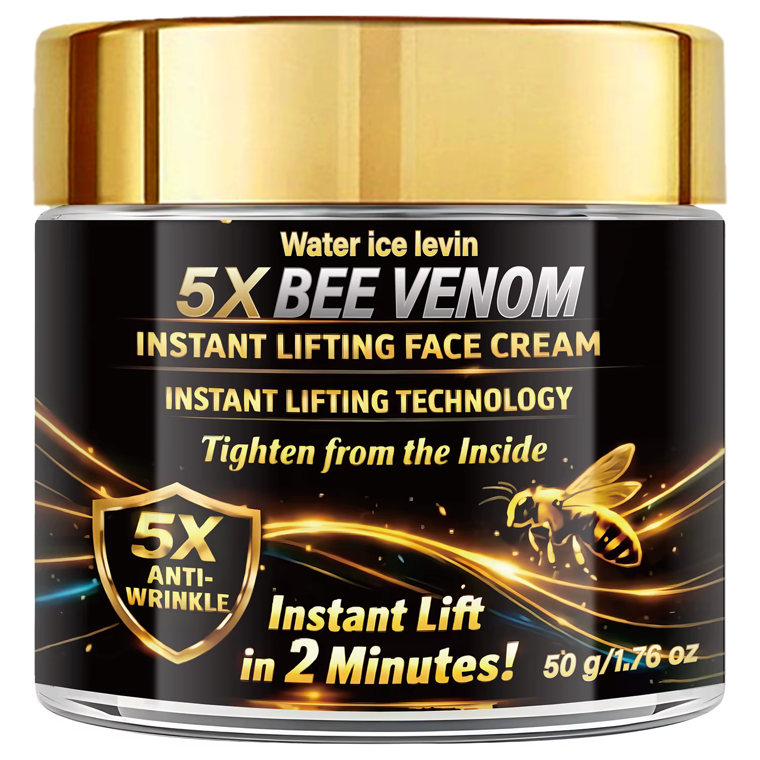 Crème pour le visage BOTAX 5X au venin d'abeille, effet liftant instantané. Raffermit, lifte, hydrat