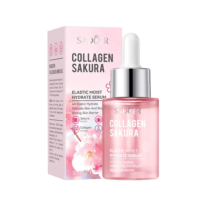 SADOER Sakura – sérum pour le visage, Anti-rides, Anti-âge, hydratant, blanchissant, Essence, produi