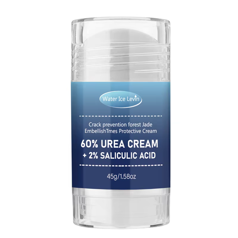 Crème pour les Pieds à 60% d'Urée, Acide Salicylique et Huile d'Arbre à Thé, Protectrice Hydratante 