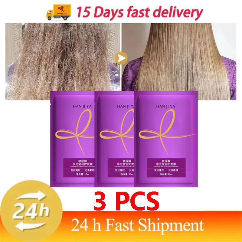 Crème lissante aux protéines, 250g, nourrit, adoucit les cheveux, soyeux, lisse, réparation des chev