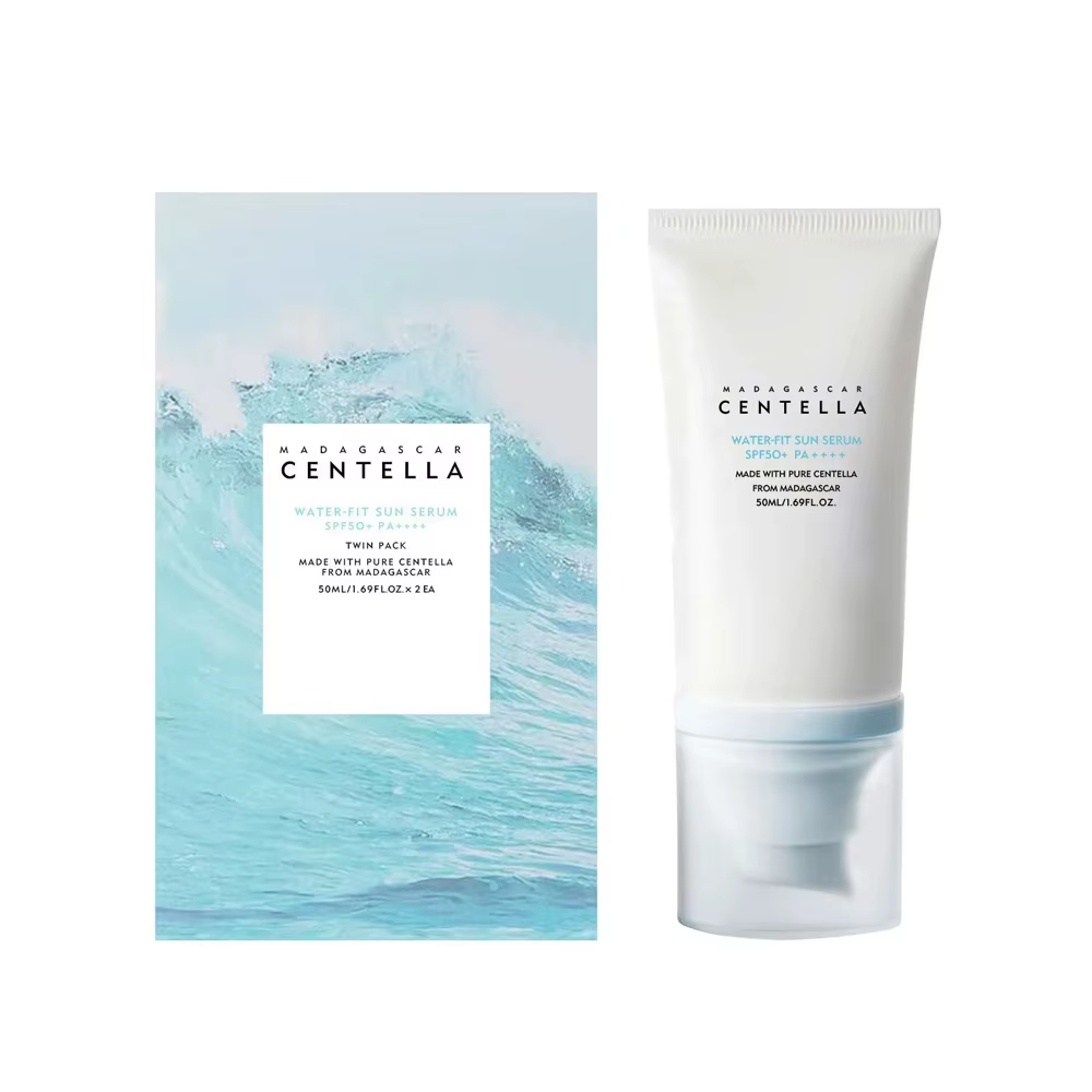 Crème solaire visage 50+ Centella, protection solaire, crème blanchissante pour la peau, hydratante,