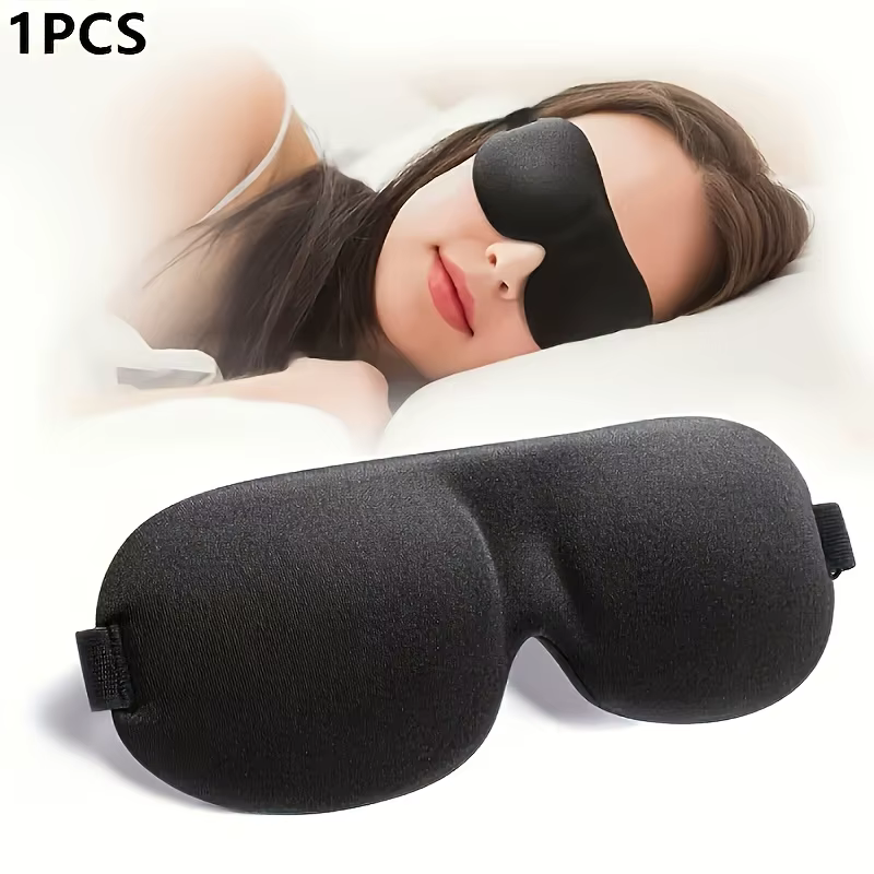 Masque pour les yeux de sommeil 3D ultra confortable, bloquant la lumière, doux et respirant, masque