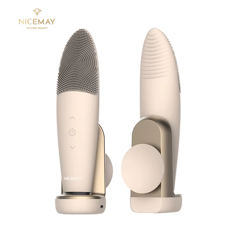 Brosse nettoyante électrique sonique pour le visage, en silicone souple, rechargeable, appareil de s