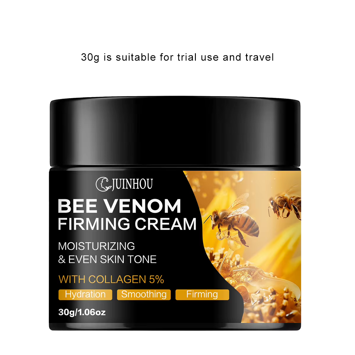 Crème pour le visage à l'extrait de miel naturel JUINHOU, hydratation intense, douce pour la peau, n