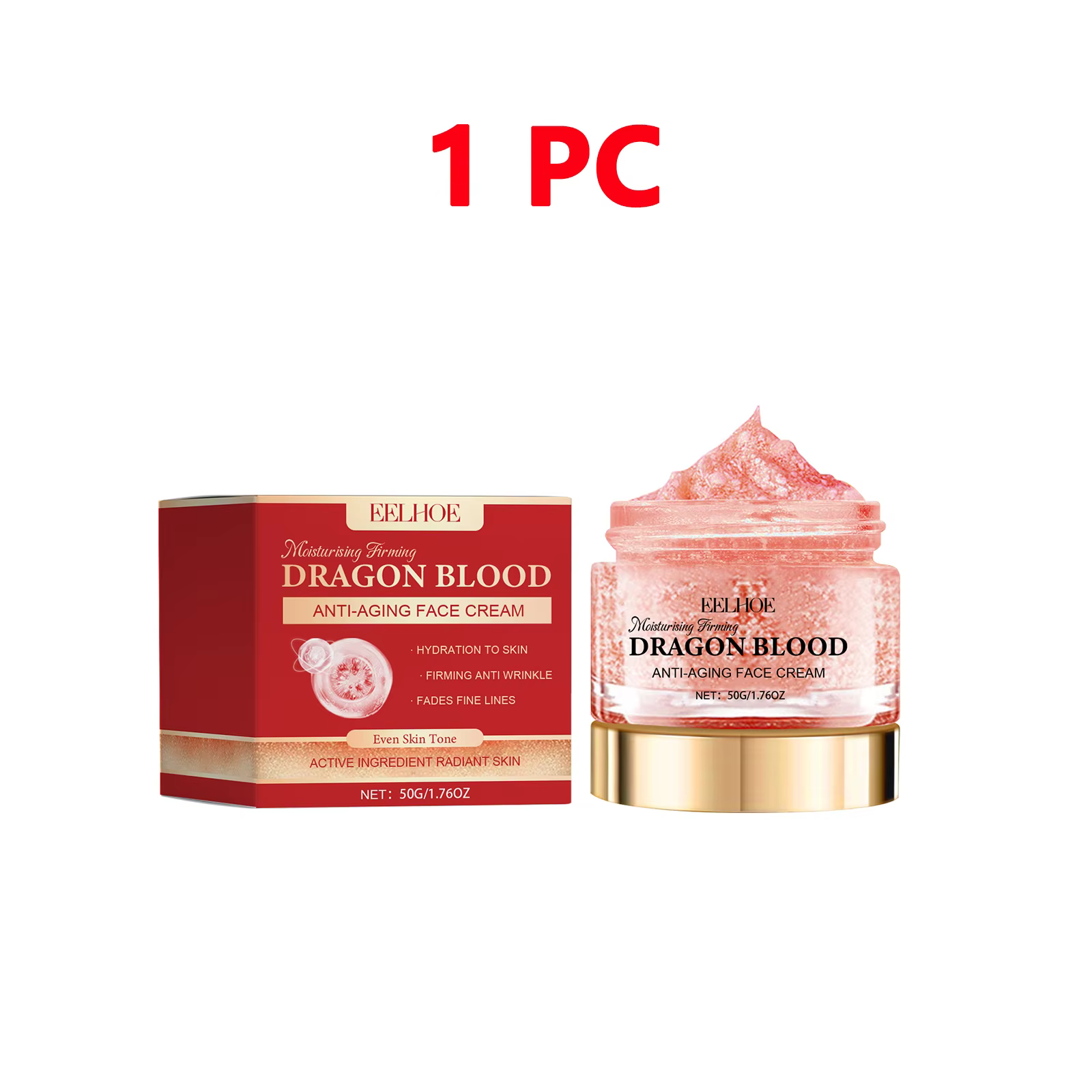 Crème à l'acide hyaluronique au sang de Dragon, Anti-âge, hydratante pour le visage, raffinage des p