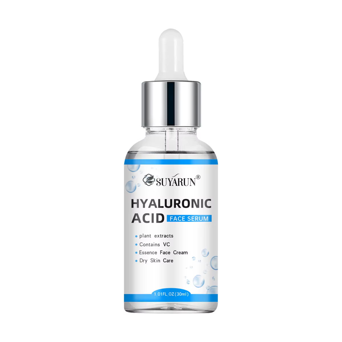 SUYARUN Sérum à l'acide hyaluronique - Hydratation intense 24H, anti-rides et repulpant, hydratant l