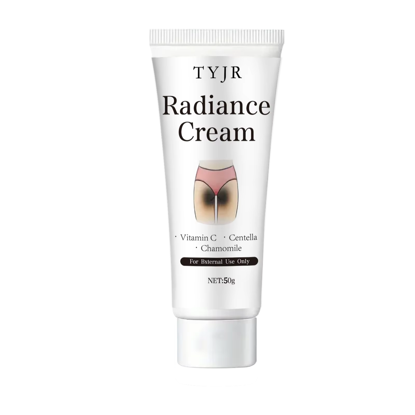 La crème blanche-neige contient Niacinamide et Centella Asiatica, lotion blanchissante pour le corps