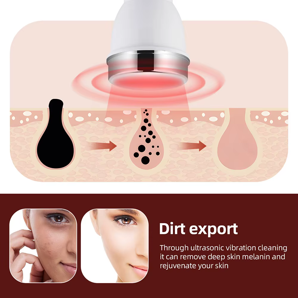 Appareil de beauté ultrasonique pour soins de la peau, Anti-vieillissement, haute fréquence, masseur