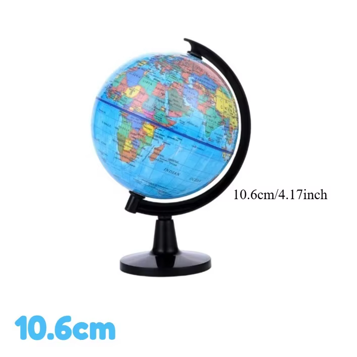 Globe éducatif pour l'enseignement, carte du monde anglaise HD avec 360, 1 pièce °   Rotation, outil